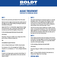 Algae Treatment Removal
